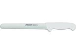 Coltello Da Pasticceria Arcos Color - Prof 295024 In Acciaio Inox Nitrum E Polipropilene Bianco Mango Ergonomico Con Lama Da 25 Cm, Vetrina