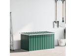 Vidaxl Cassetta Da Giardino Verde 129 X 67 X 65 Cm