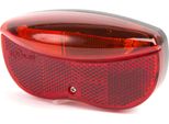 Luce Posteriore Batteria Led 5 Lumen 11,5 Cm Nero/Rosso