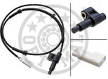 Sensore Optimal Abs Velocità Ruota Su Entrambi I Lati Per Ford Mondeo Ii (Bap) 06-S201