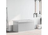 Vidaxl Box Da Giardino Grigio 129X67X65 Cm