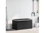 Vidaxl Cassetta Da Giardino Antracite 129X67X65 Cm