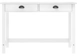Consolle Hill Con 2 Cassetti 110X45X74 Cm In Legno Di Pino