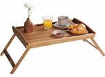 Kesper Vassoio Con Gambe Pieghevoli, 55 X 35 Cm, Acacia Kesper 28020
