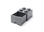 Room Copenhagen Lego Storage Brick Drawer 4, Storage Box (Dark Grey)