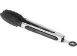 Pinze Da Cucina Koopman Excellent Houseware, Acciaio Inossidabile/Plastica, 27 Cm, Nero/Argento