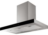 Cofano Estrattore Ad Isola 90 Cm Cofano Camino In Acciaio Inox Touch Control Respekta