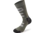 Calze Lenz Trekking 8.0, Oliva, 39-41