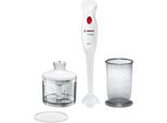 Bosch | Frullatore Manuale | MSM14200 Clevermixx | Frullatore Manuale | 400 W | Numero Di Velocità 1 | Bianco