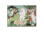 Galison Puzzle Meowsterpiece: Nascita Di Venere 1000 Pezzi