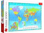 Trefl 27099 Puzzle Puzzle Da 2000 Pezzi Mappe