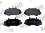 Set Di Pastiglie Freno Anteriori Kraft Pastiglie Freno Per Opel Movano Furgone (X70) 6005180