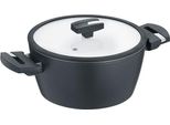Berndes Balance Induction B.Nature Casseruola Con Coperchio In Vetro, Casseruola, Alluminio, Rivestimento Al Quarzo, 20 Cm, 0019804502