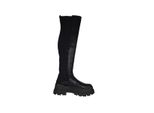 Buffalo Stivali Da Donna Aspha Overknee 1224010 Nero
