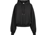 Urban Classics Donna - Felpa Con Cappuccio Oversize Organic Nero Xs/S