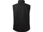 4PROTECT Gilet Softshell Di Protezione Dalle Intemperie Idaho Nero-M