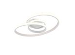 Lampada Da Soffitto Moderna A Led Integrato Sansa Bianco Rl R62751131