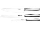 Michelino Set Di Coltelli 3 Pezzi In Confezione Regalo Set Di Coltelli Coltello Da Chef, Coltello Da Pane E Coltello Multiuso