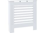 Vidaxl Rivestimento Per Radiatori In Mdf Bianco 78 Cm