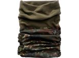 Brandit BD7018 | Sciarpa Multifunzionale In Pile Taglia Unica - Colore: Flecktarn - Taglia: Taglia Unica