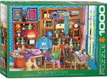 La Favolosa Stanza Dei Lavori A Maglia - Puzzle Da 1000 Pezzi In Formato 68X48 Cm
