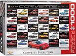 Puzzle Da 1000 Pezzi Chevrolet Corvette Evolution