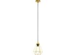 Eglo 43681 Tarbes E27 Lampada A Sospensione Ø175Mm Ottone Spazzolato