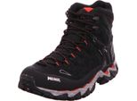 Meindl Scarpa Da Tempo Libero Lite Hike Gtx Taglia 12, Livello Di Protezione:Nv, Misura:7,5, Colore:Nero/Rosso, Larghezza:Nv