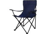 Sedia Da Campeggio Sedia Pieghevole Sedia Da Pesca Direttore Spiaggia Pieghevole Outdoor - Blu Navy