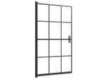 Vidaxl Cabina Doccia Esg 80X140 Cm Nero
