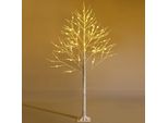 Costway Albero Luminoso A Led Da 180 Cm, Albero Di Betulla Con Luci Led Bianco Caldo, Albero Di Natale Artificiale, Abete, Albero Di Natale, Albero Artificiale, Albero Decorativo