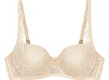 Triumph Amourette Charm WHP02 Reggiseno Con Coppa A Balconcino Leggermente Imbottito Per Un Bel DéColleté, Coppe Rivestite In Pizzo Fine, Spalline Regolabili Con Dettagli In Pizzo