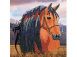 Crystal Art 63486841 Crystal Art Pferd 18X18 Cm