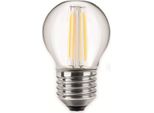 Blulaxa Led-Lampe 49085 Mini Globe Filament, E27, Eek: F, 4,5 W, 470 Lm, 2700 K, Dimmbar