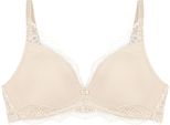 Triumph Amourette Charm Reggiseno In Coppa P Senza Ferretto Fine Pizzo Sulla Scollatura, Coppe Lisce Senza Ferretto, Leggera Imbottitura Per Un Bel DéColleté