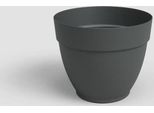 Vaso Per Piante Artevasi Capri Campana Grigio Scuro Ø 35 Cm 35 X 35 X 29,4 Cm