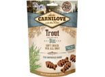 Carnilove Snack Morbido Per Cani Trota Con Aneto 200Gx10