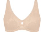 Reggiseno Con Ferretto Triumph Wild Rose Sensation - Beige - Taglia 75D