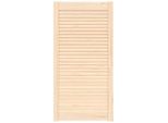 Vidaxl Armadio A Battente Design 99,3X49,4 Cm In Legno Massiccio Di Pino