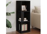 Vidaxl Scaffale Angolare Nero 33X33X100 Cm Materiale A Base Di Legno
