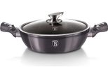 Berlinger Haus Pentola Bassa Con Rivestimento In Granito 3,8L 28Cm Metallic Line Carbon Pro BH6898