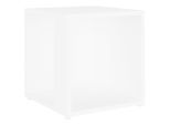 Tavolino Bianco 33X33X34,5 Cm In Materiale Ligneo