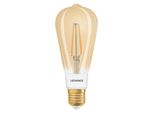 Ledvance Smart+ Lampadina A Filamento Led Edison ST64 6W = 55W E27 680Lm Oro Extra Bianco Caldo 2400K Dimmerabile Zigbee