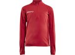 Craft Evolve Halfzip Jr Rosso Brillante 158/164