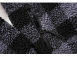 Brandit - Maglione Troyer In Teddyfleece Nero / Grigio - L
