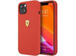 Ferrari Fessihcp13Mre Iphone 13 / 14 /15 6,1 Czerwony/Red Hardcase Silicone