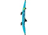 Aqua Marina Steam 312 Kayak Set 1 Persona Canoa Gonfiabile Barca Kayak D'acqua Bianca