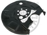 Optimal Piastra Paraspruzzi Per Vw Golf Ii (19E, 1G1) Posteriore Sinistra BSP-1026L Piastra Di Ancoraggio
