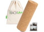 Set Di Rulli Per Fascia In Sughero Backlaxx® Con Video Applicativo - Rullo In Sughero Ideale Per Fascia, Schiena E Colonna Vertebrale - Privo Di Sostanze Inquinanti E Antibatterico