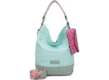Fritzi Aus PreußEn Borsa A Tracolla Canvas Izzy07 Olga Hobo Bag Lime Menta